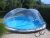 KWAD Poolverdeck »Cabrio Dome«, ØxH: 300×160 cm