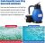 HomeMiYN Pool-Filterpumpe »Sandfilteranlage Sandfilterpumpe 10,8m³/h Poolfilter mit Druckanzeige Sandfilter für Pool und Schwimmbecken 370W«