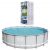 BESTWAY Framepool »BESTWAY Power Steel Pool Swimmingpool Filterpumpe Leiter Cover Rund 488x122cm«
