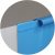 well2wellness® Poolinnenhülle »Blau«, 0,80 mm Stärke, für Ovalpool, mit Handlauf, (UV-stabilisiertes PVC), 530 x 320 x 150cm