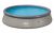 Poolomio Quick-Up Pool »WICKER SWING Pools – 3,66m x 0,91m im Korbflecht-D« (Packung)