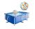 Intex Pool »Intex Rectangular Frame Pool – Aufstellpool – 220 x 150 x 60 cm + Strandball«