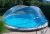 KWAD Poolverdeck »Cabrio Dome«, ØxH: 420×145 cm