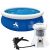 Jilong Schwimmbecken »Marin Blue« (2-tlg., mit Pumpe), Schwimmbecken Garten Terrasse Swimming Pool Kinder und Familien