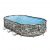 BESTWAY Framepool »BESTWAY Power Steel Comfort Jet Pool oval Pumpe Leiter Massage 610x366x122cm«