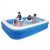HOCAN Ovalpool, Aufblasbares Planschbecken Familienpool Schwimmbecken für Kinder Erwachsene, 262 x 177 x 56 cm