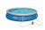 BESTWAY Pool »BESTWAY 57313 Fast Set Swimmingpool Rundpool mit Filterpumpe Filter 457x84cm«