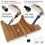 @tec Gartendusche »MyGarden Aussendusche aus massivem Teakholz« (1 St), Mobile Bodendusche, Campingdusche, Sauna- & Pool-Dusche mit Bodenplatte für den Garten, Outdoor Shower, eckig, 70x55cm